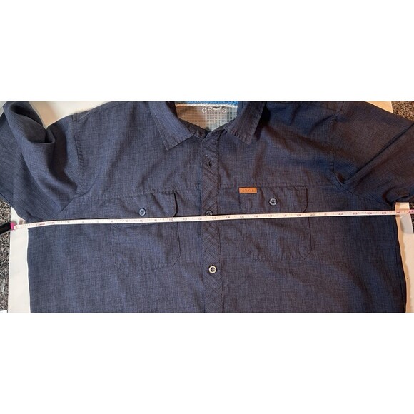 Orvis Men’s XL  UPF 30+Tech Short Sleeve Shirt Quick Dry Outdoor Fishing - EUC - Picture 3 of 6